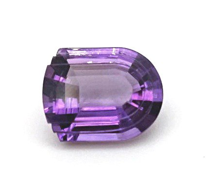 Amethyst, Modified Half Moon, 16.58CT